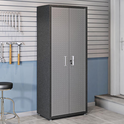 Manhattan Comfort - 6-Piece Fortress Garage Set with 3 Drawers in Grey - 6-GGGG veiw 4