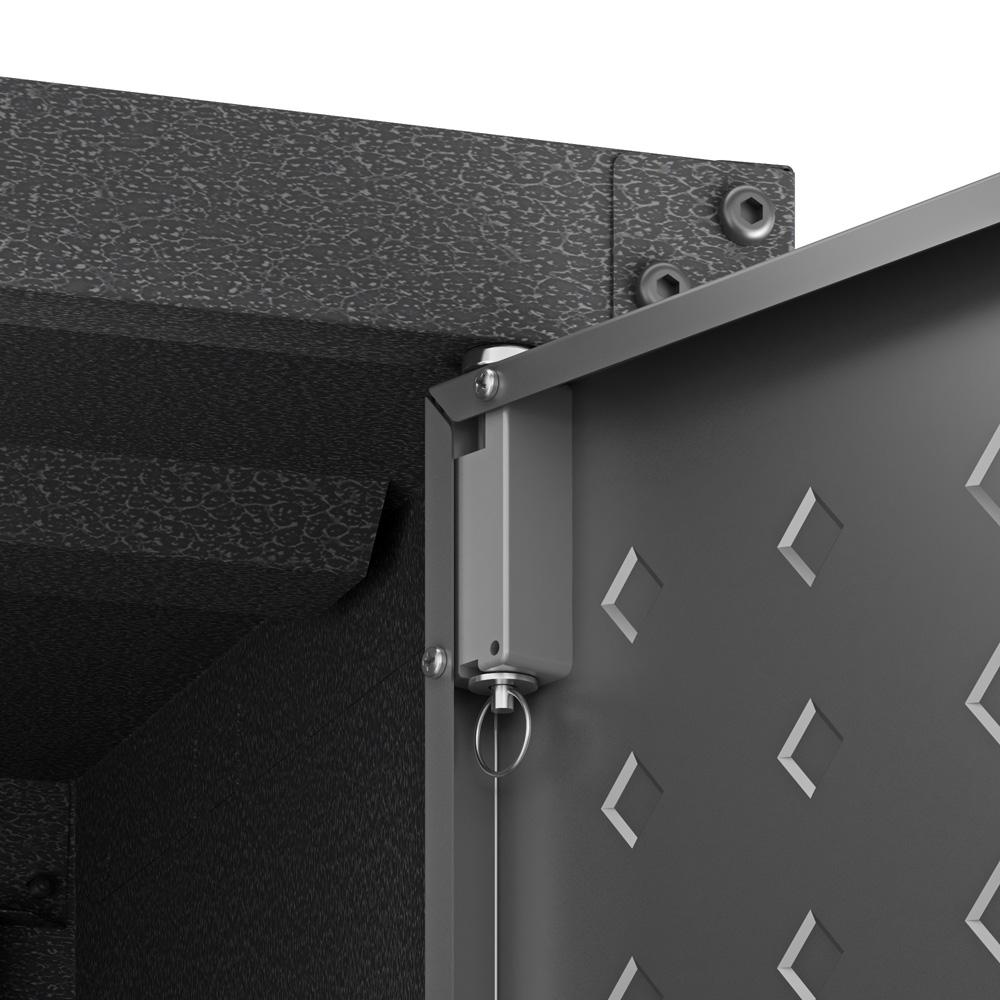 Manhattan Comfort - 6-Piece Fortress Garage Set with 3 Drawers in Grey - 6-GGGG veiw 9
