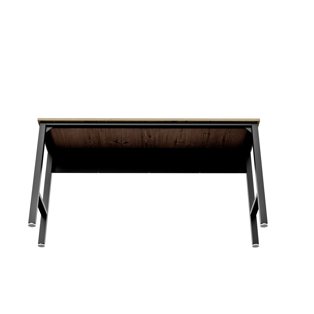 Manhattan Comfort - Fortress Garage Table with Steel Legs in Charcoal Grey - 6GMC-CH veiw 7