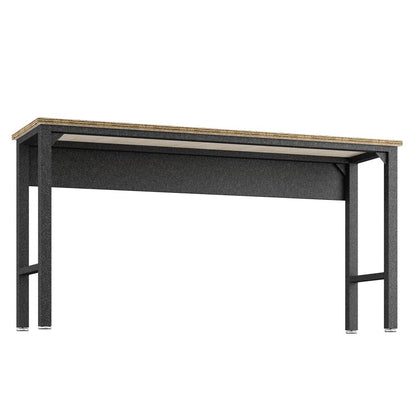 Manhattan Comfort - Fortress Garage Table with Steel Legs in Grey - 6GMC veiw 4