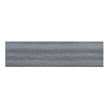 Manhattan Comfort - Franklin TV Stand with 6 Fixed Shelves in Grey - TVFP3-GY veiw 3