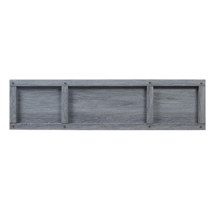 Manhattan Comfort - Franklin TV Stand with 6 Fixed Shelves in Grey - TVFP3-GY veiw 4