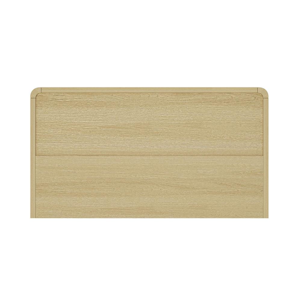 Manhattan Comfort - Grace 60 Double Dresser with 6 Drawers in Natural Oak and Black - DR009-NO veiw 6