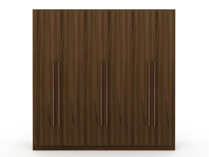 Manhattan Comfort - Gramercy Closet with 2 Drawers in Brown - 107GMC5 veiw 1