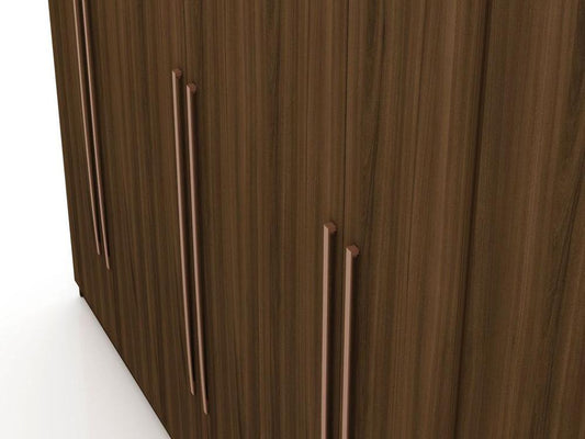 Manhattan Comfort - Gramercy Closet with 2 Drawers in Brown - 107GMC5 veiw 2