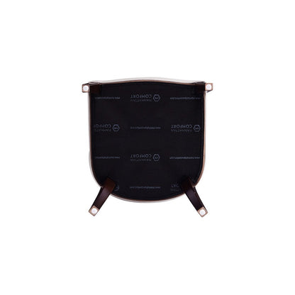 Manhattan Comfort - Grand Faux Leather Dining Chairs with Beech Wood Legs in Light Grey - Set of 2 - DC048-LG veiw 8