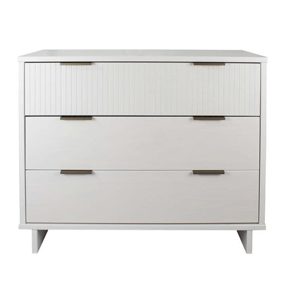 Manhattan Comfort - Granville Dresser with 3 Drawers in White - DR-5011 veiw 1