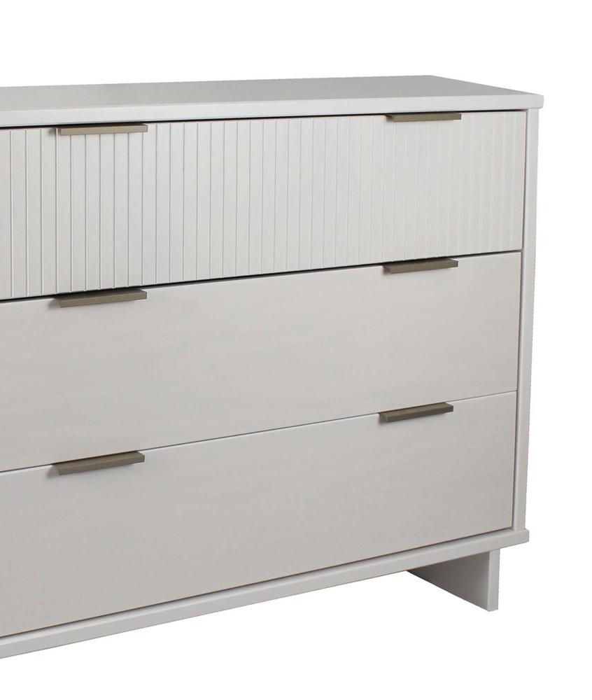 Manhattan Comfort - Granville Dresser with 3 Drawers in White - DR-5011 veiw 8