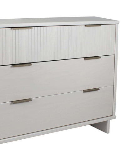 Manhattan Comfort - Granville Dresser with 3 Drawers in White - DR-5011 veiw 8