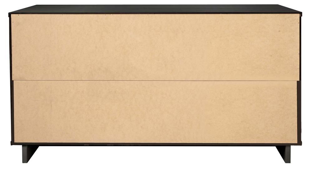 Manhattan Comfort - Granville Double Wide Dresser with 6 Drawers in Dark Grey - DR-5035 veiw 7