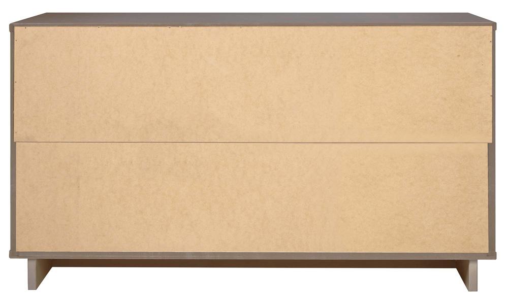Manhattan Comfort - Granville Double Wide Dresser with 6 Drawers in Light Grey - DR-5036 veiw 7
