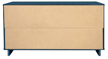 Manhattan Comfort - Granville Double Wide Dresser with 6 Drawers in Midnight Blue - DR-5034 veiw 7