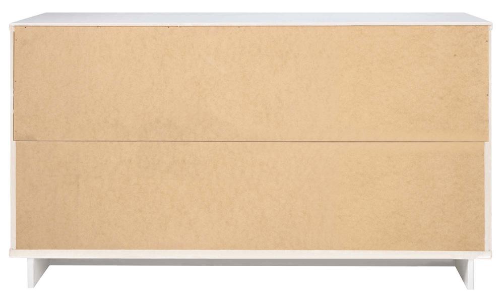 Manhattan Comfort - Granville Double Wide Dresser with 6 Drawers in White - DR-5031 veiw 7