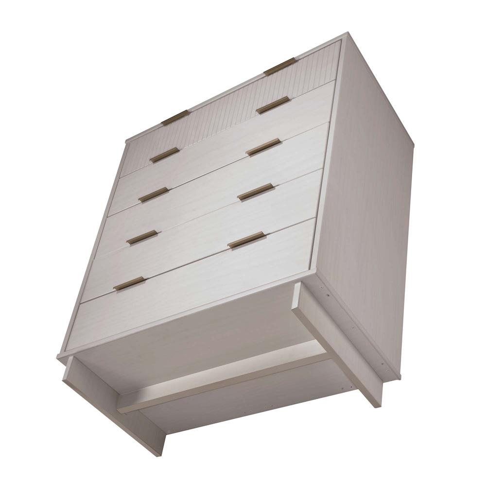 Manhattan Comfort - 2-Piece Granville Dresser and Chest with 8 Drawers in Light Grey - GRAN026 veiw 4