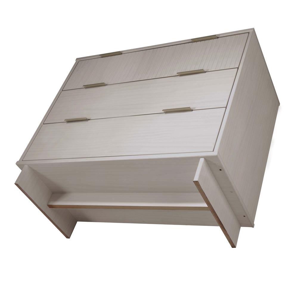 Manhattan Comfort - 2-Piece Granville Dresser and Chest with 8 Drawers in Light Grey - GRAN026 veiw 6