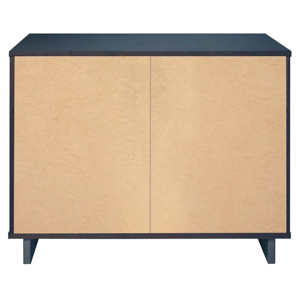 Manhattan Comfort - 2-Piece Granville Dresser and Chest with 8 Drawers in Midnight Blue - GRAN024 veiw 8