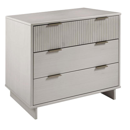 Manhattan Comfort - 3-Piece Granville Dresser Set - Tall Narrow, Standard, Double Dresser with 14 Drawers in Light Grey - GRAN036 veiw 4