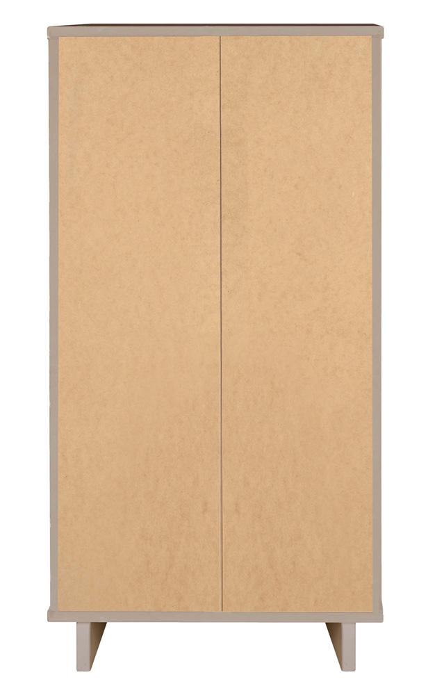 Manhattan Comfort - 3-Piece Granville Dresser Set - Tall Narrow, Standard, Double Dresser with 14 Drawers in Light Grey - GRAN036 veiw 8