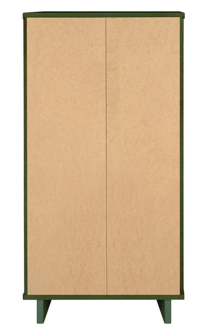 Manhattan Comfort - 3-Piece Granville Dresser Set - Tall Narrow, Standard, Double Dresser with 14 Drawers in Sage Green - GRAN033 veiw 8