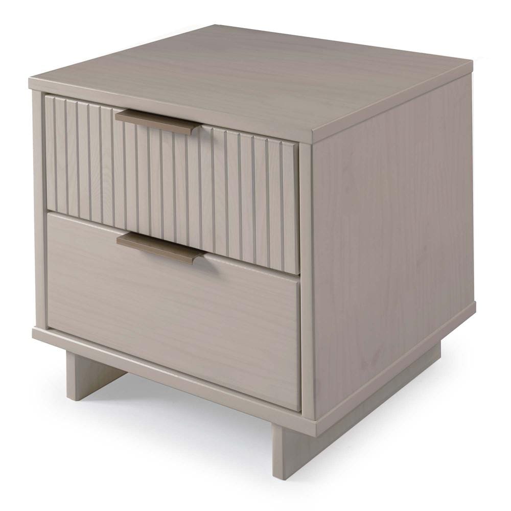 Manhattan Comfort - 3-Piece Granville Dresser Set - Tall Narrow, Standard Dresser and Nightstand with 10 Tall Narrow DresserDrawers in Light Grey - GRAN056 veiw 7