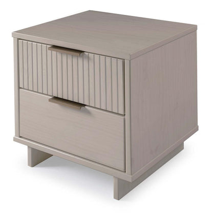 Manhattan Comfort - 3-Piece Granville Dresser Set - Tall Narrow, Standard Dresser and Nightstand with 10 Tall Narrow DresserDrawers in Light Grey - GRAN056 veiw 7