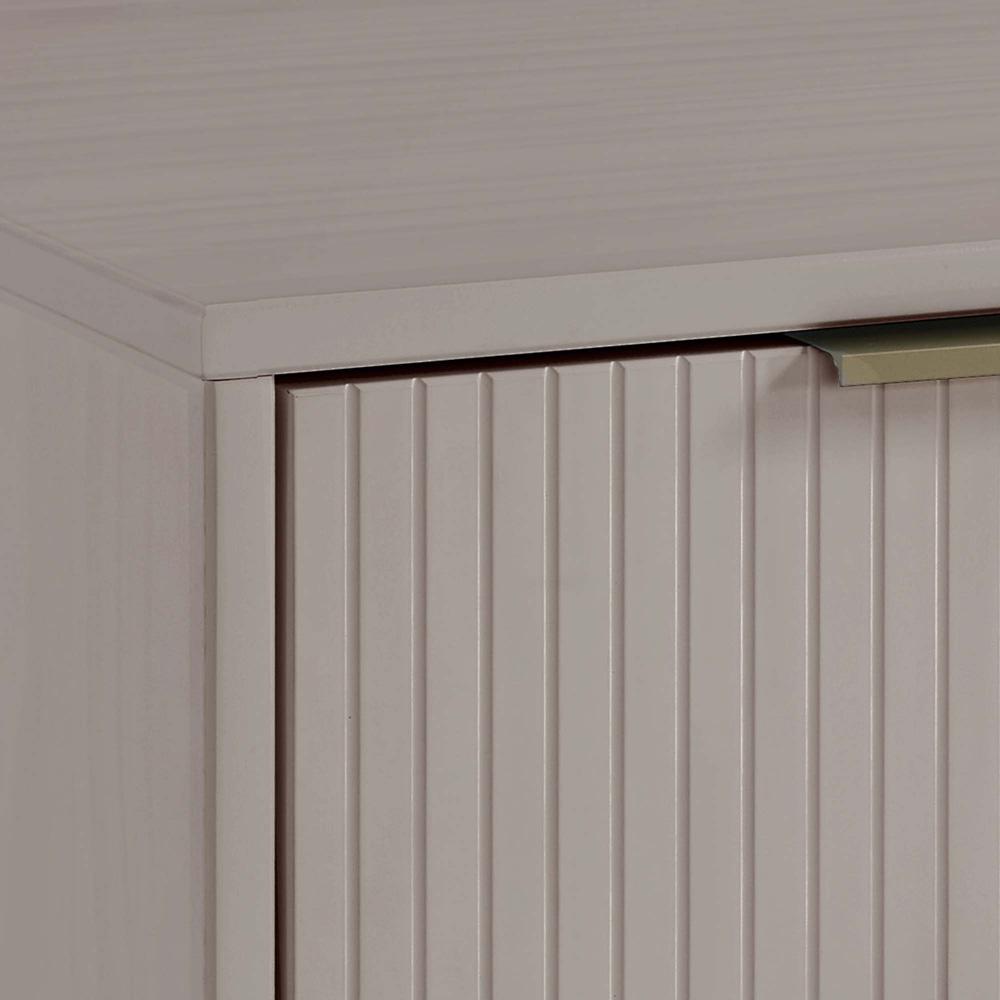 Manhattan Comfort - 2-Piece Granville Chest and Double Dresser with 11 Tall Dresser Drawers in Light Grey - GRAN066 veiw 9