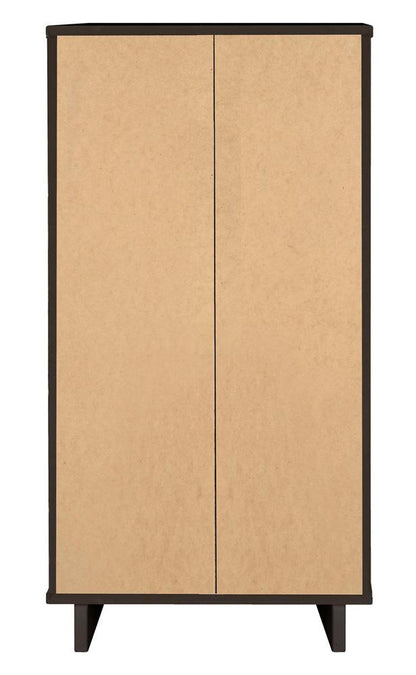 Manhattan Comfort - 3-Piece Granville Dresser Set - Tall Narrow, Double Dresser, and Nightstand with 13 Drawers in Dark Grey - GRAN075 veiw 8