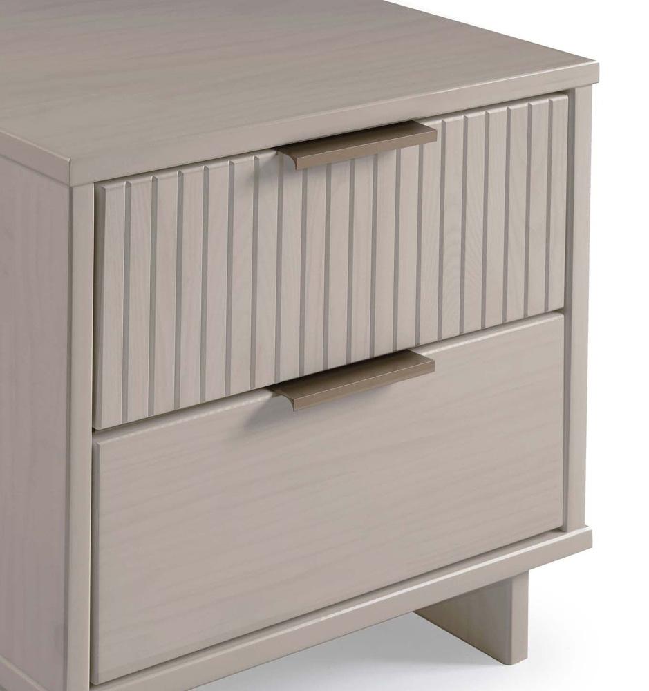 Manhattan Comfort - Granville Nightstand 2.0 with 2 Full Extension Drawers in Light Grey - NS-5016 veiw 8