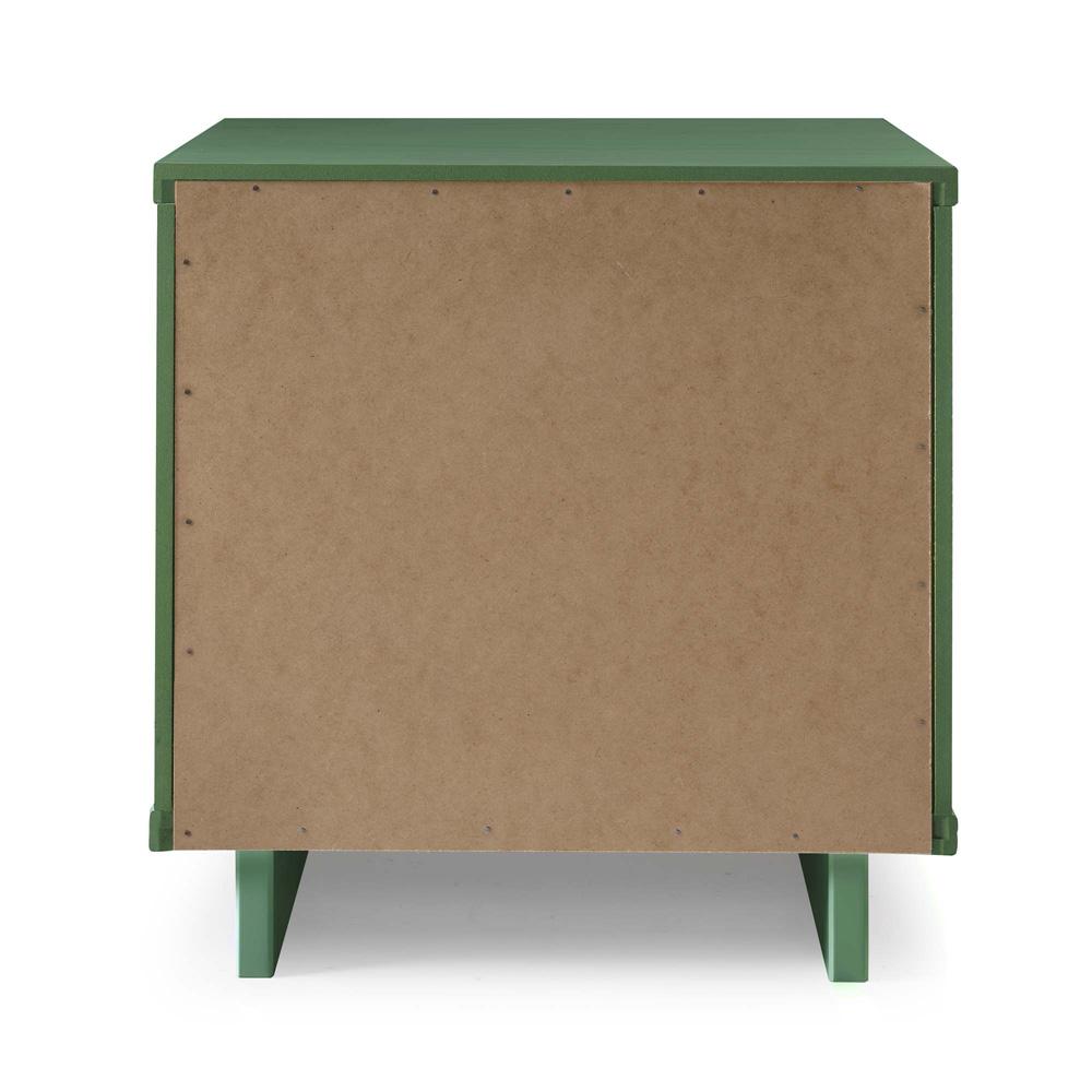 Manhattan Comfort - Granville Nightstand 2.0 with 2 Full Extension Drawers in Sage Green - NS-5013 veiw 7