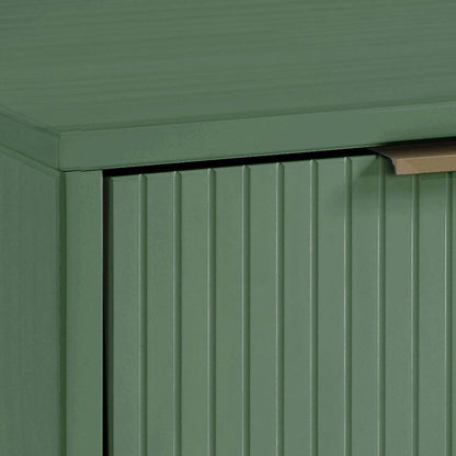 Manhattan Comfort - Granville Nightstand with 4 Full Extension Drawers in Sage Green - Set of 2 - 2-NS-5013 veiw 8