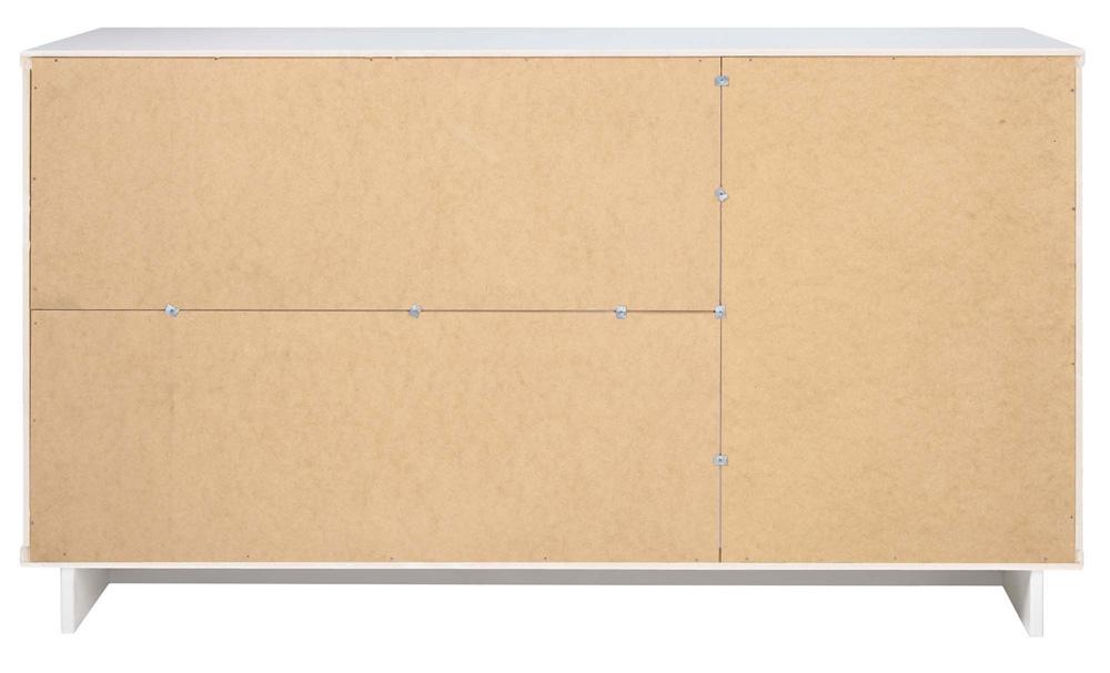 Manhattan Comfort - Granville Sideboard with 3 Full Extension Drawers in White - SB-5001 veiw 8