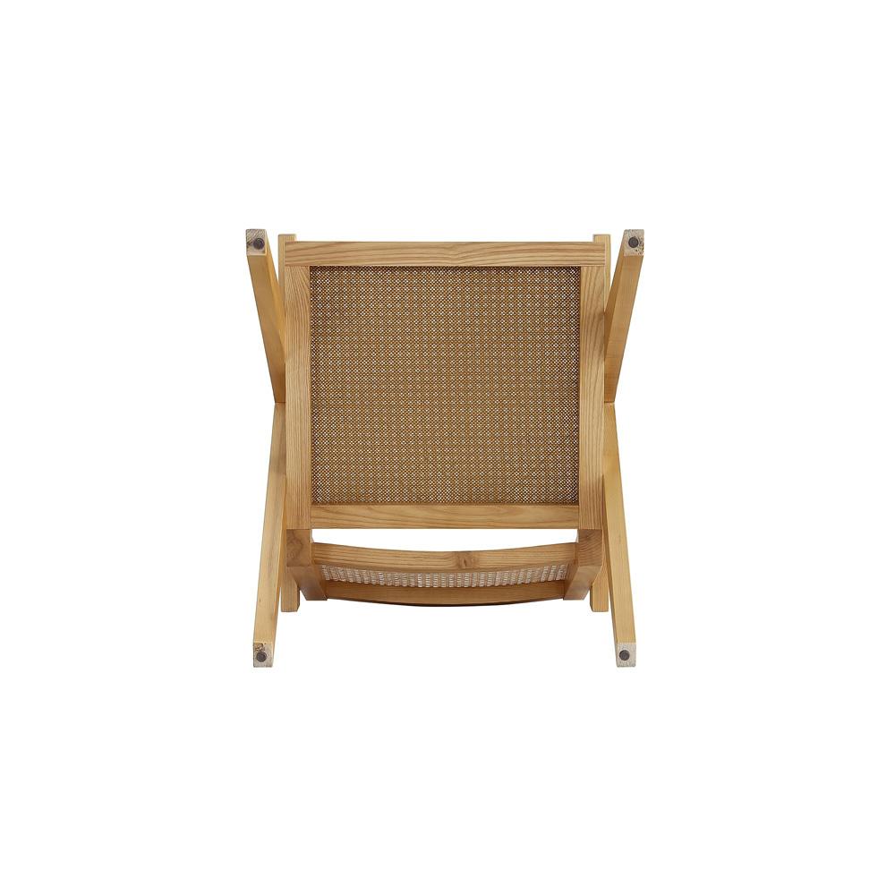 Manhattan Comfort - Hamlet Accent Chair with American Ash Wood Legs in Nature - Set of 2 - 2-ACCA04-NA veiw 7