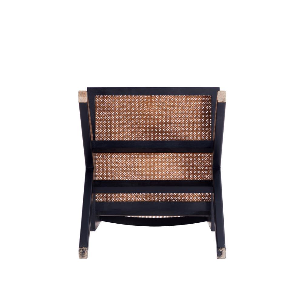Manhattan Comfort - Hamlet Dining Chair with American Ash Wood Legs in Black and Natural Cane - Set of 2 - DCCA03-BK veiw 7