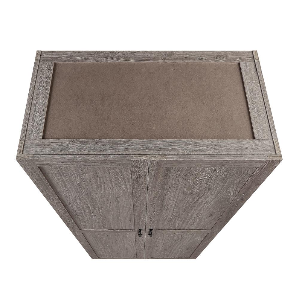 Manhattan Comfort - Hopkins Storage Closet with 7 Adjustable Shelves in Grey - 2GLF-GY veiw 7