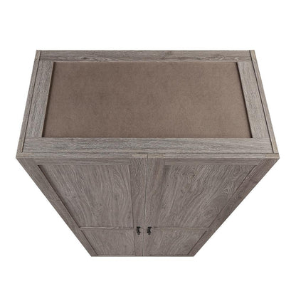 Manhattan Comfort - Hopkins Storage Closet with 7 Adjustable Shelves in Grey - 2GLF-GY veiw 7
