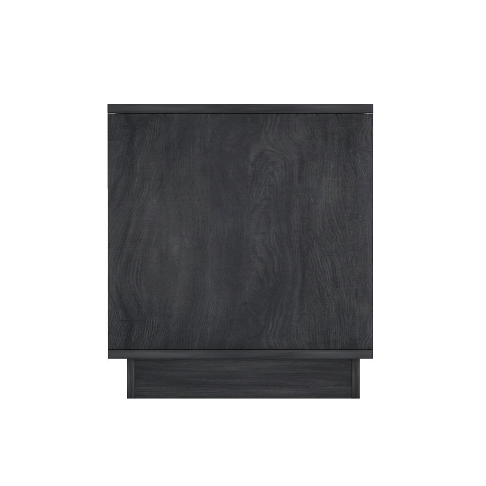Manhattan Comfort - Horizon Nightstand with 2 Drawers in Charcoal Grey - Set of 2 - 2-NS003-GY veiw 5