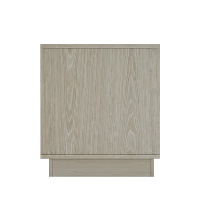 Manhattan Comfort - Horizon Nightstand with 2 Drawers in Whitewashed Oak - Set of 2 - 2-NS003-OK veiw 5