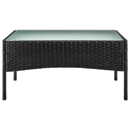 Manhattan Comfort - 4-Piece Imperia Patio Set with Iron Steel Legs in Black and Grey - OD-CV008-GY veiw 5