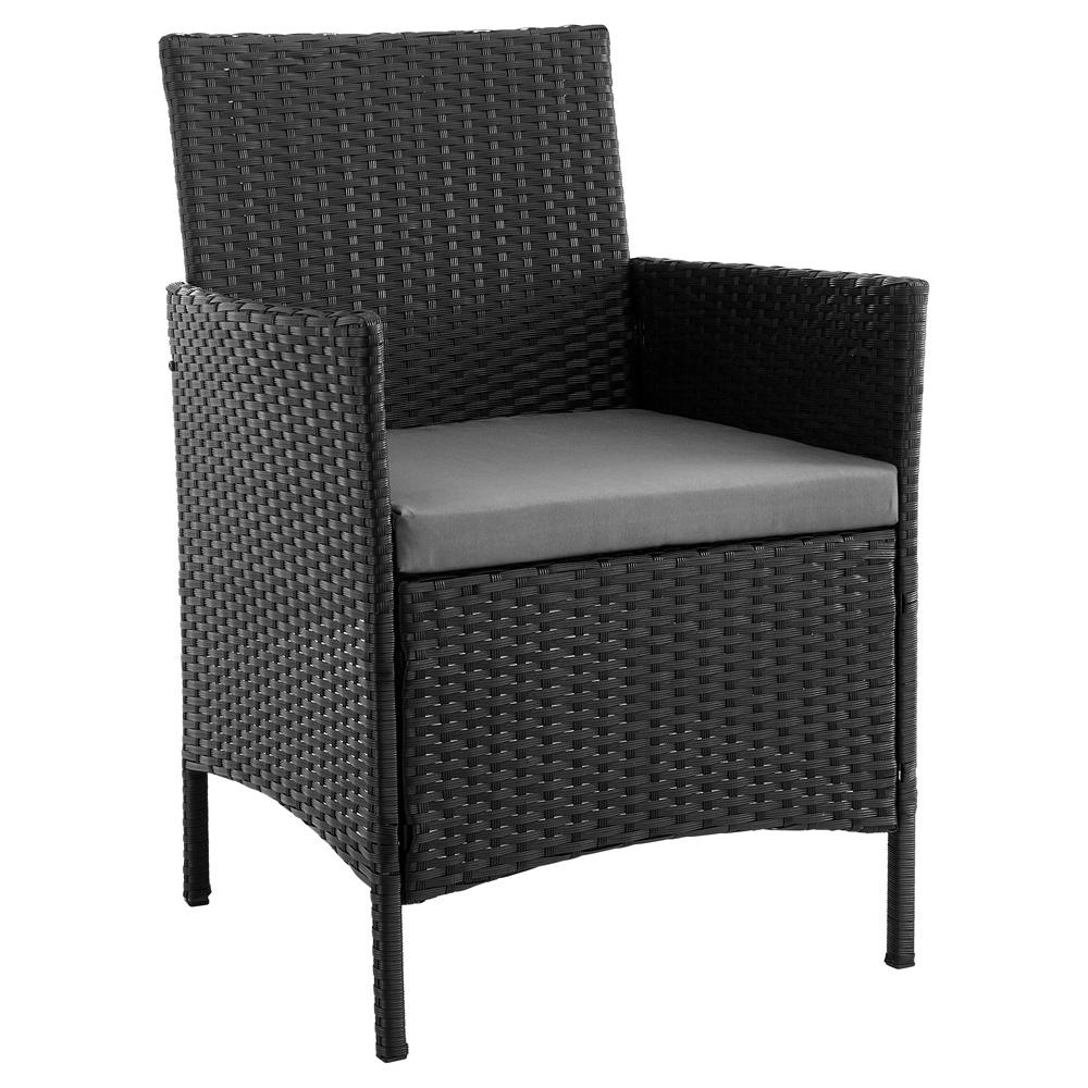 Manhattan Comfort - 3-Piece Imperia Patio Set with Iron Steel Legs in Grey - OD-CV020-GY veiw 2