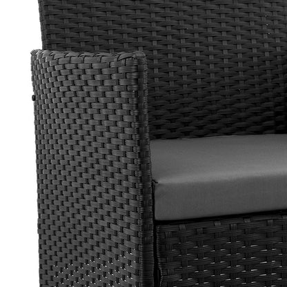 Manhattan Comfort - 3-Piece Imperia Patio Set with Iron Steel Legs in Grey - OD-CV020-GY veiw 9