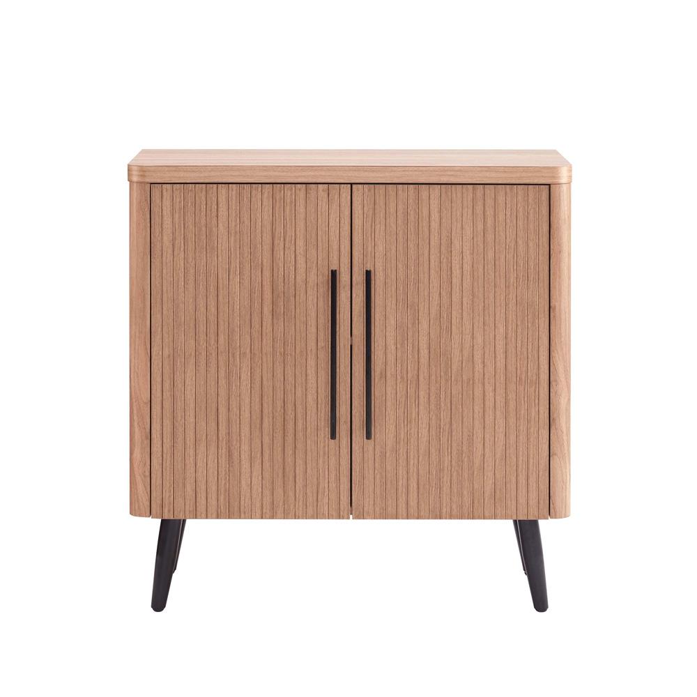 Manhattan Comfort - Jodie Accent Cabinet with 2 Adjustable Shelves in Maple - AC001-MP veiw 1