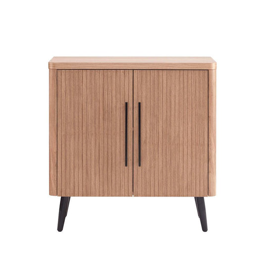 Manhattan Comfort - Jodie Accent Cabinet with 2 Adjustable Shelves in Maple - AC001-MP veiw 1