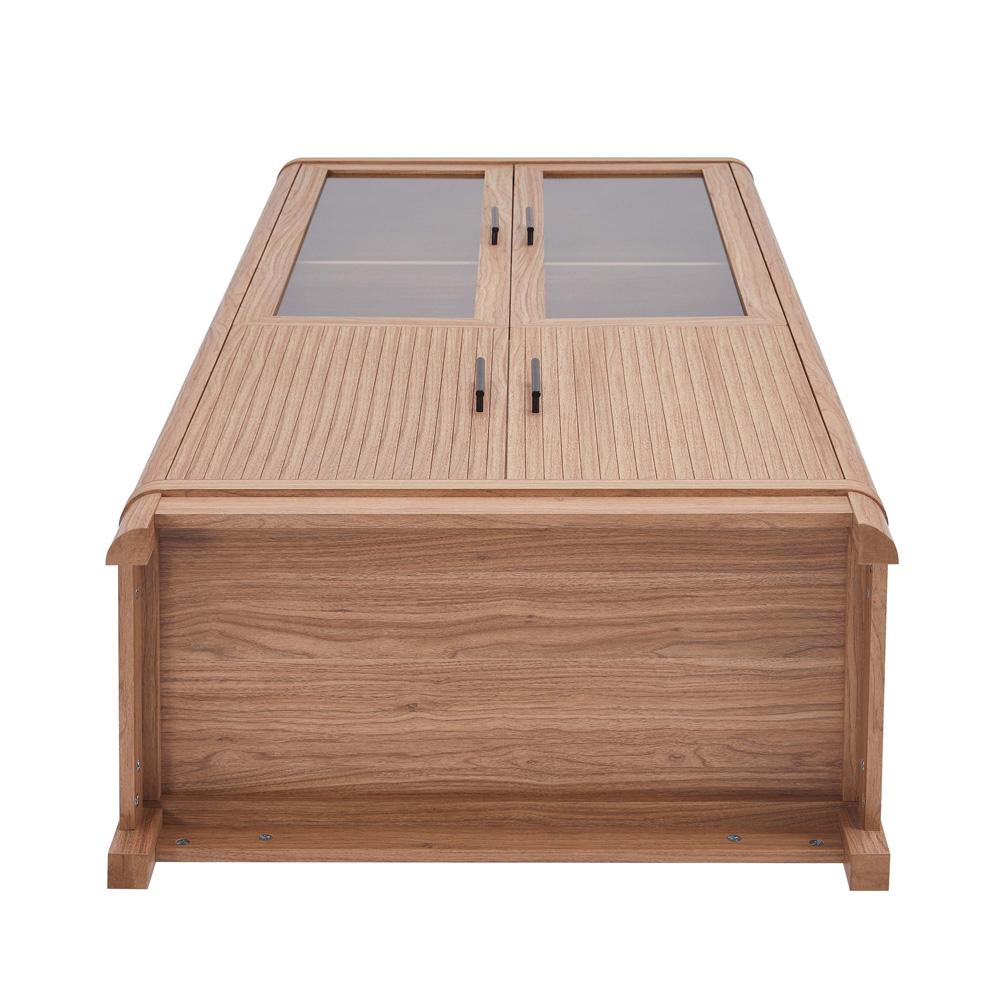 Manhattan Comfort - Jodie Bookcase with 12 Adjustable Shelves in Maple - Set of 2 - 2-BC001-MP veiw 5