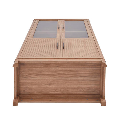 Manhattan Comfort - Jodie Bookcase with 12 Adjustable Shelves in Maple - Set of 2 - 2-BC001-MP veiw 5