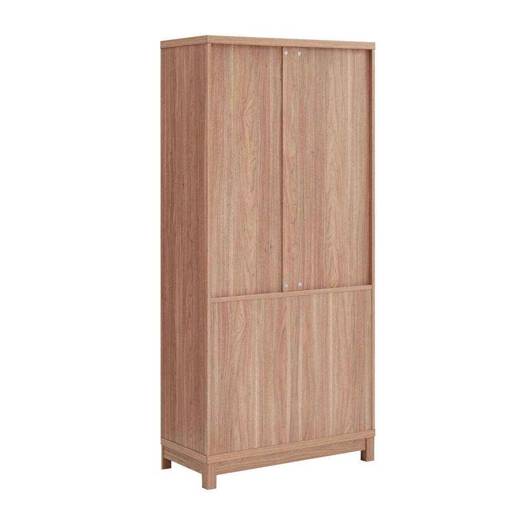 Manhattan Comfort - Jodie Bookcase with 18 Adjustable Shelves in Maple - Set of 3 - 3-BC001-MP veiw 6