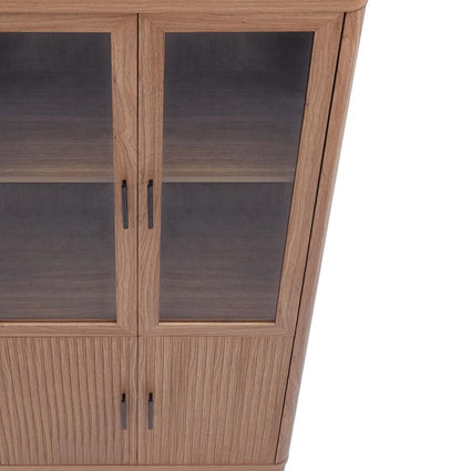 Manhattan Comfort - Jodie Bookcase with 6 Adjustable Shelves in Maple - BC001-MP veiw 8