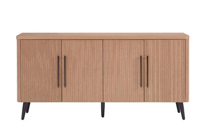 Manhattan Comfort - Jodie Sideboard with 8 Adjustable Shelves in Maple - SB001-MP veiw 1