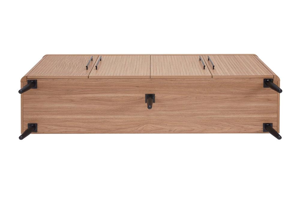 Manhattan Comfort - Jodie Sideboard with 8 Adjustable Shelves in Maple - SB001-MP veiw 4