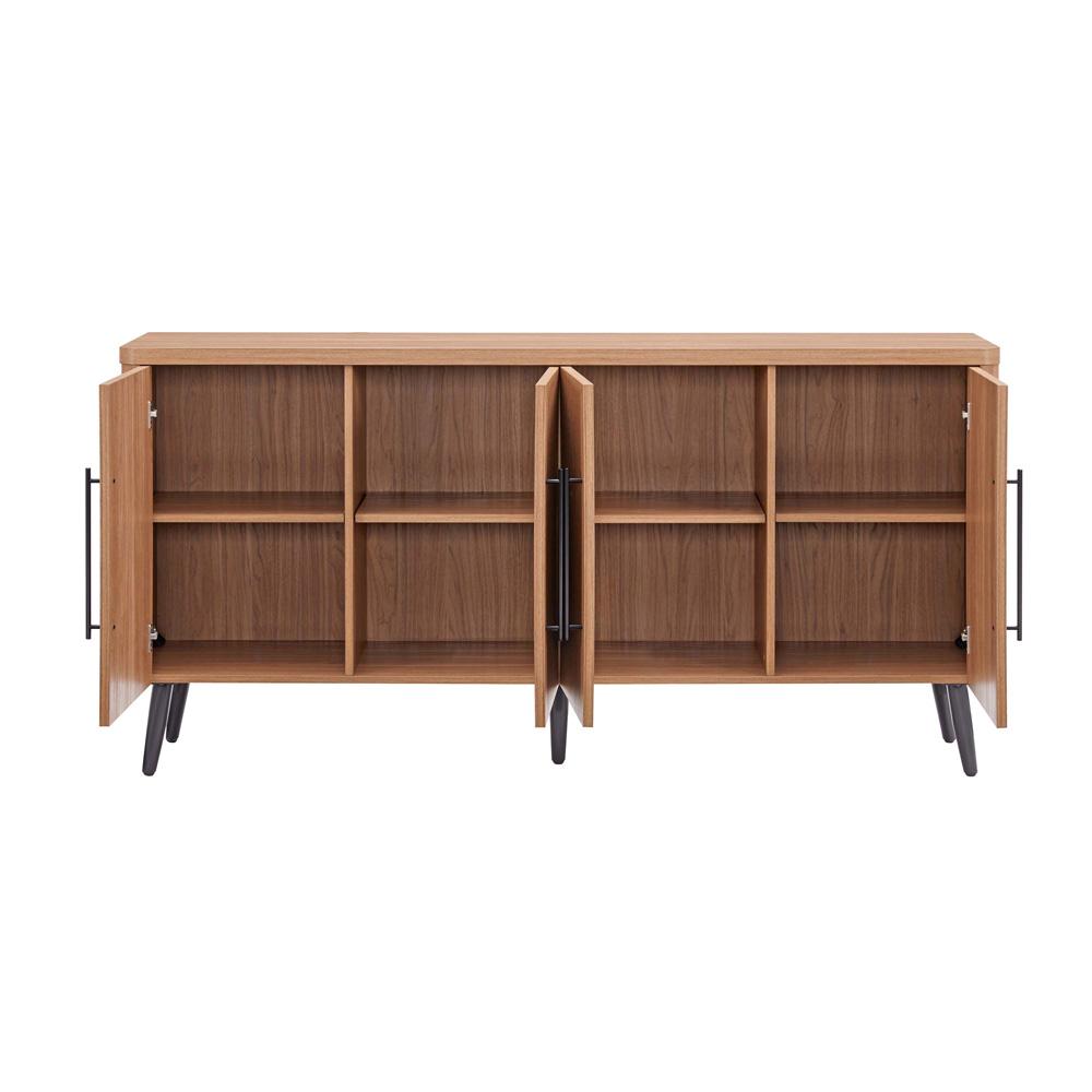 Manhattan Comfort - Jodie Sideboard with 8 Adjustable Shelves in Maple - SB001-MP veiw 5