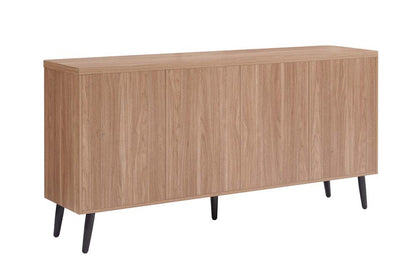Manhattan Comfort - Jodie Sideboard with 8 Adjustable Shelves in Maple - SB001-MP veiw 6